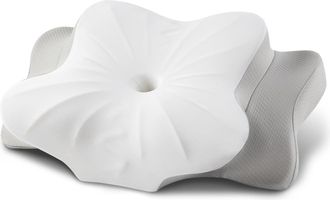 OEM Almohada Cervical Ergon&oacute;mica Para Quienes Duermen De Lado, Boca Arriba O Boca Abajo, Almohada De Espuma Viscoel&aacute;stica Para Cuello Y Hombros, Con Funda