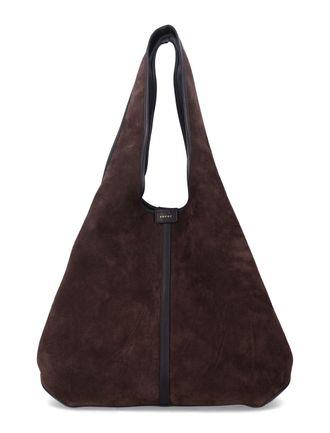 SOEUR Douce Suede Leather Tote Bag