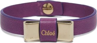 Chloé Bracciale con fiocco - Rosa