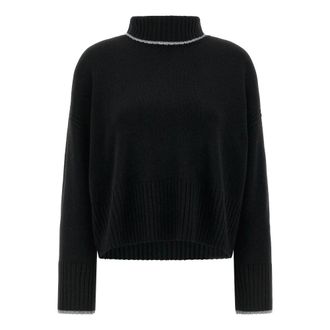 Pinko Mujer, Jerseys, Negro, Talla: S