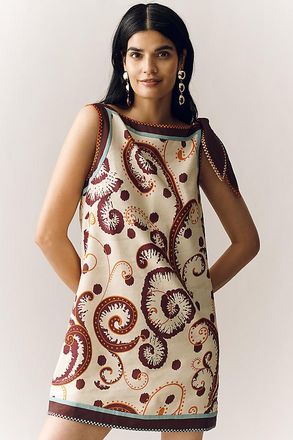 Alemais Wilson Linen Silk Mini Dress