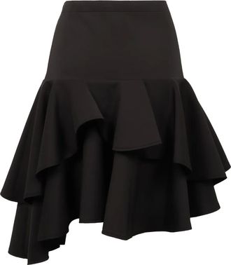 Des_Phemmes Gonna con ruches - Nero