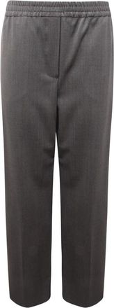 Max Mara Straight Jeans - Dames - Straight fit broeken - Grijs - XL - Broeken
