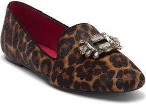 Kurt Geiger Pia Genuine Calf Hair Loafer in Cream Comb Calf Hair at Nordstrom Rack, Size 10Us / 41Eu