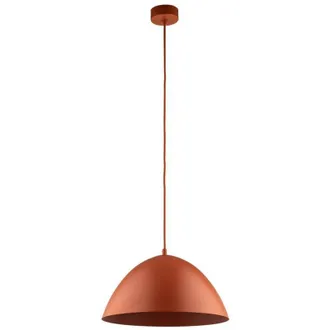 Luminosa Light Designs TK Faro L&aacute;mpara de techo colgante de c&uacute;pula de 34 cm Ceglasty 1xE27