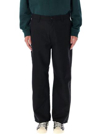 Carhartt Work in Progress Black Relaxed Fit Pants