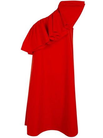 Essentiel Juicer Asymmetric Ruffle Dress