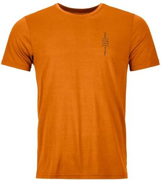 Ortovox 150 Cool Climb Local T-Shirt Merinoshirt für Herren | orange