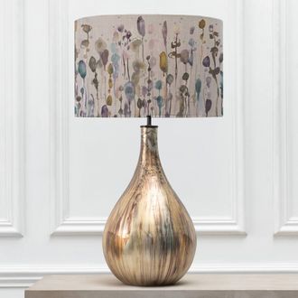 Voyage Maison Allegra Table Lamp With Arley Eva Lampshade in Gold