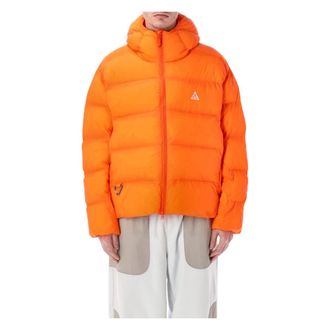 Nike Jassen, Heren, Oranje, S, Polyester, Lunar Lake Jacket