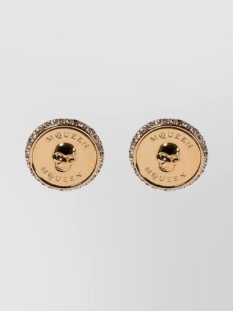 Alexander McQueen sovereign skull earrings