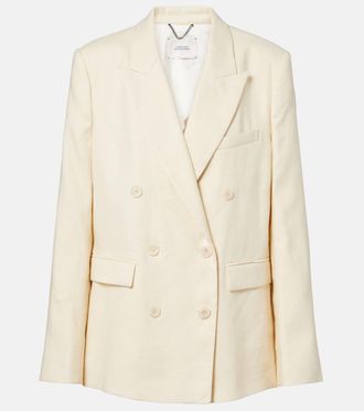 Dorothee Schumacher Casual Sophistication linen and cotton blazer