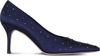 Arteana studded pointed pumps - Blauw