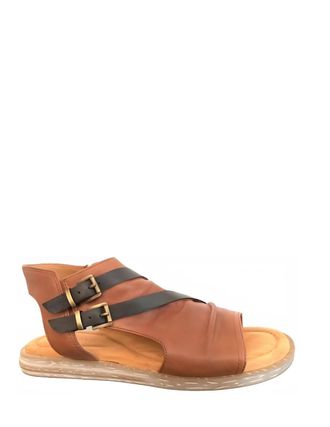 Salvia Womens Edy Sandal In Cuoio/black