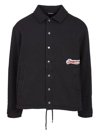 Jacquemus Cotton Twill Shirt Jacket Giacche Blu-Uomo