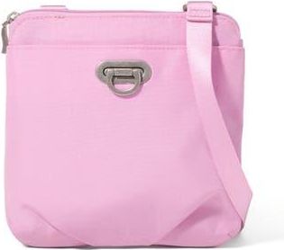 Baggallini Coastal Flip Lock Mini Crossbody in Hibiscus Pink at Nordstrom