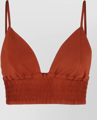 Federica Tosi cropped knit tank top