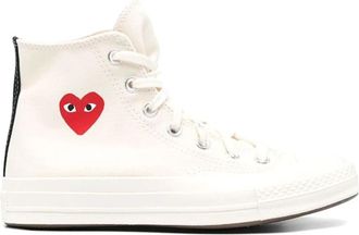Comme Des Gar&ccedil;ons Chuck Taylor All Star 70 Hi - Dames - Sneakers - Wit - 45 EU - Katoen - Schoenen