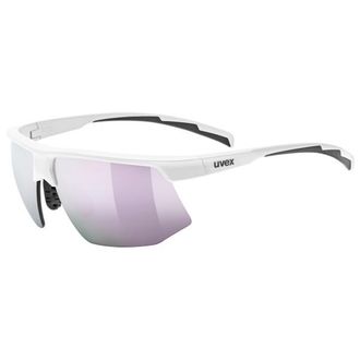 Uvex Aerios Mirror S3 Velobrille - Unisex | wei&szlig;