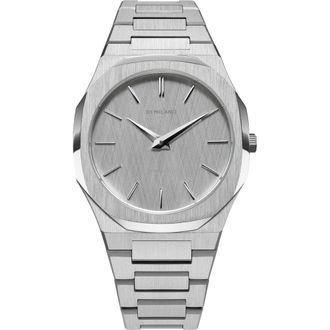 D1 Milano Ultrathin Bracelet Watch, 40mm in Silver at Nordstrom