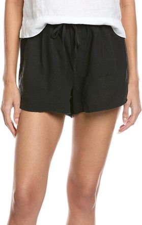 Bella Dahl Ruffle Waist Linen Short