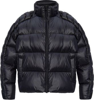 RAXXY panelled puffer jacket - women - Nylon/Nylon/Goose Down/Goose Feather - S - Black