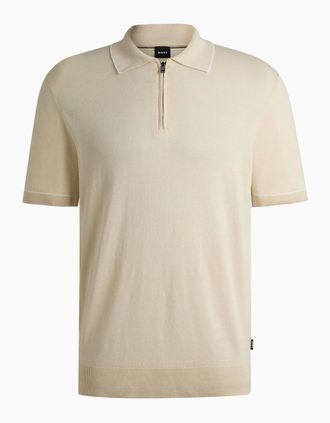 HUGO BOSS Mens H Jiovanotto Sweater Beige - Cream - Size: 40