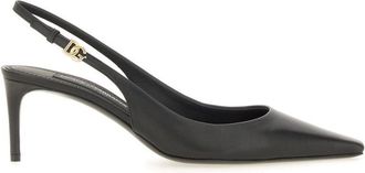 Dolce & Gabbana Slingback With Logo-Donna