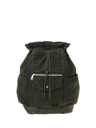 Porter-Yoshida & Co. Zaino con zip - Verde