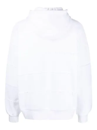 Botter Organic Cotton Logo-Print Hoodie - White
