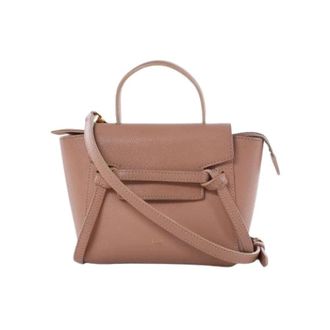 Celine Pre-owned Pico Belt Bag - Dames - Vintage Handtas - Beige - ONE Size - Leer - Vintage