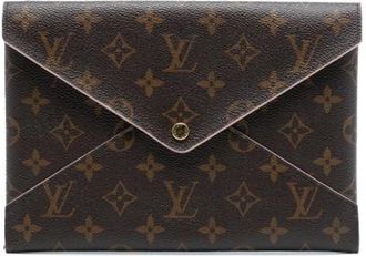 Louis Vuitton Pre-owned Clutches, female, Brown, Size: ONE SIZE Pre-owned The Kirigami
