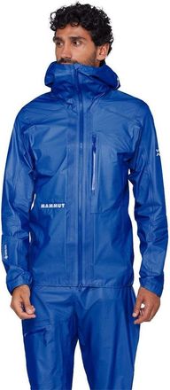 Mammut Eiger Nordwand Light Hs Hooded Jacket - Mens in Eiger Blue at Nordstrom, Size X-Large