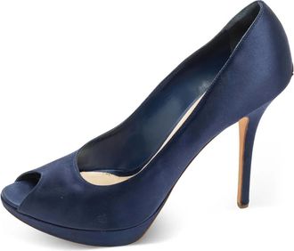 Dior Pumps in raso con tacco - Blu