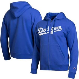 Champion Mens Champion Los Angeles Dodgers Royal All-Star Wordmark Full-Zip Hoodie at Nordstrom, Size Xx-Large
