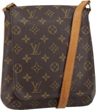 Louis Vuitton Pre-owned Cross Body Bags, female, Brown, Size: ONE SIZE Pre-owned Vintage Cross Body Bag