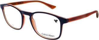 Calvin Klein Mens Blue Square Eyeglass Frames Ck23517