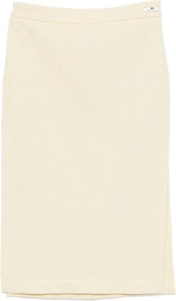 Elisabetta Franchi Gonna con decorazione - Giallo