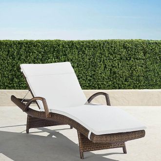 Frontgate Set of 2 Balencia Chaise Lounges with Arms - Frontgate