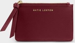 Katie Loxton Hallie Coin And Card Holder in Cherry at Nordstrom