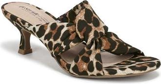 Life Stride Nori Sandal - Wide Width Available in Light Natural Leopard at Nordstrom, Size 9.5