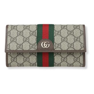 Gucci Cartera Continental Ophidia - Accessories - Mujer - Beige - ONE SIZE