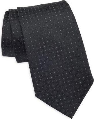 Calvin Klein Marina Neat Tie in Black at Nordstrom Rack