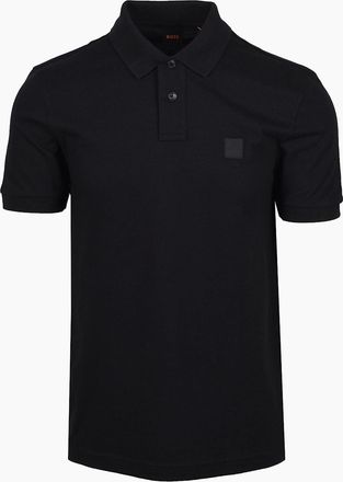 HUGO BOSS Mens Boss Orange PASSENGER POLO BLACK - Size: 44