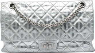 Chanel Borsa a spalla Double Flap Pre-owned - - Pre-owned - Donna - Grigio - ONE SIZE