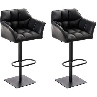 Clp Clp - Set De 2 Taburetes De Bar Damaso Negro Negro