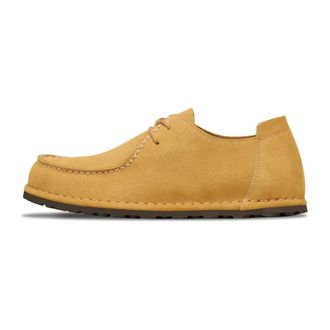 Birkenstock Utti Lace Smalle Pasvorm - Heren - Veterschoenen - Bruin - 45 EU - Leer - Schoenen