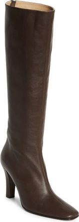 The Row Mona Knee High Boot in Vintage Brown at Nordstrom, Size 8.5Us