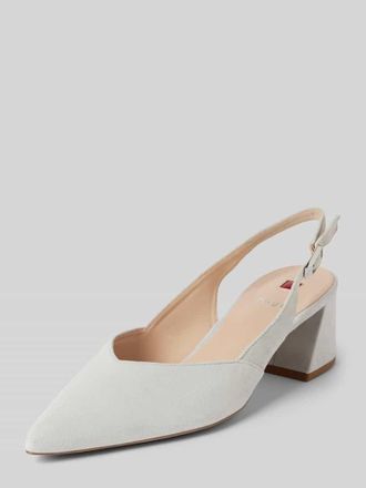 H&ouml;gl Pumps mit Blockabsatz in Hellblau, Gr&ouml;&szlig;e 41