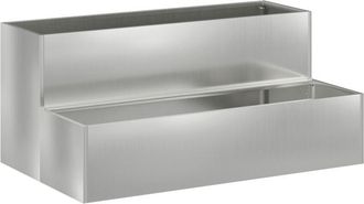 vidaXL Vidaxl - Macetero De Jard&iacute;n En 2 Niveles, 100x60x45 Cm, Hecho De Acero Galvanizado